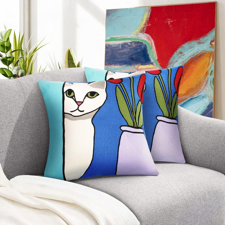 Actual product image Avizar 2 Stk. Kissenbezüge Art Solaris (45 x 45 cm)