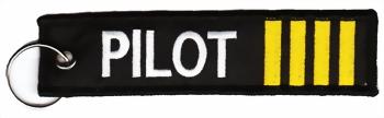 Actual product image Pinex Pilot Schlüsselanhänger gestickt