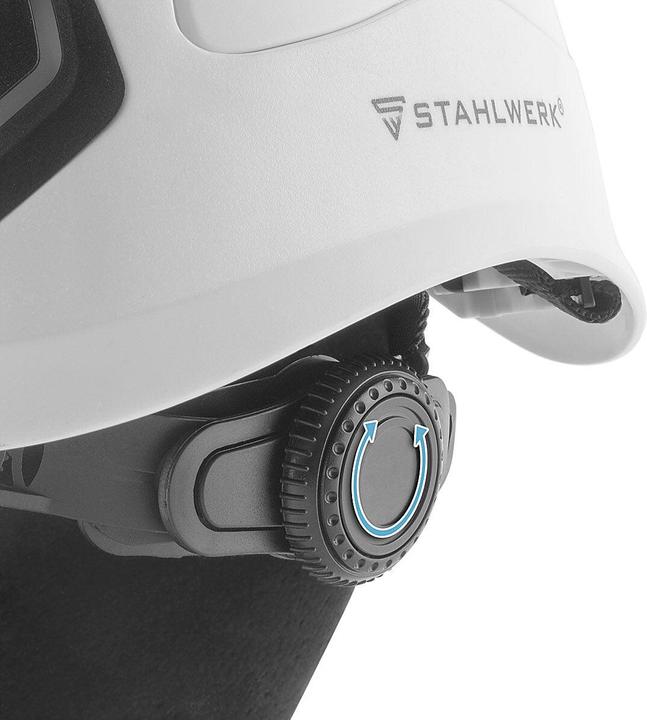 Image du produit Stahlwerk Casque de protection SVH-100 ST avec visière EN397 EN166 Casque forestier (53 - 64 cm)