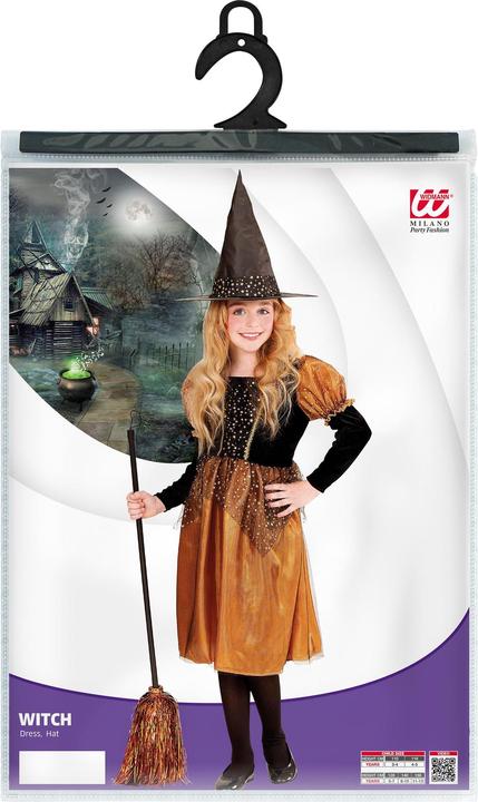 Image du produit Widmann Costume Sorcière 128cm (128)