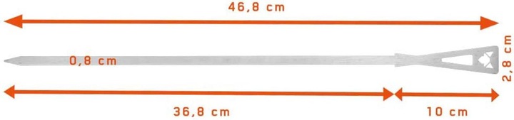 Produktbild Fennek Grill Grillspiess Set lang, 6 Stück