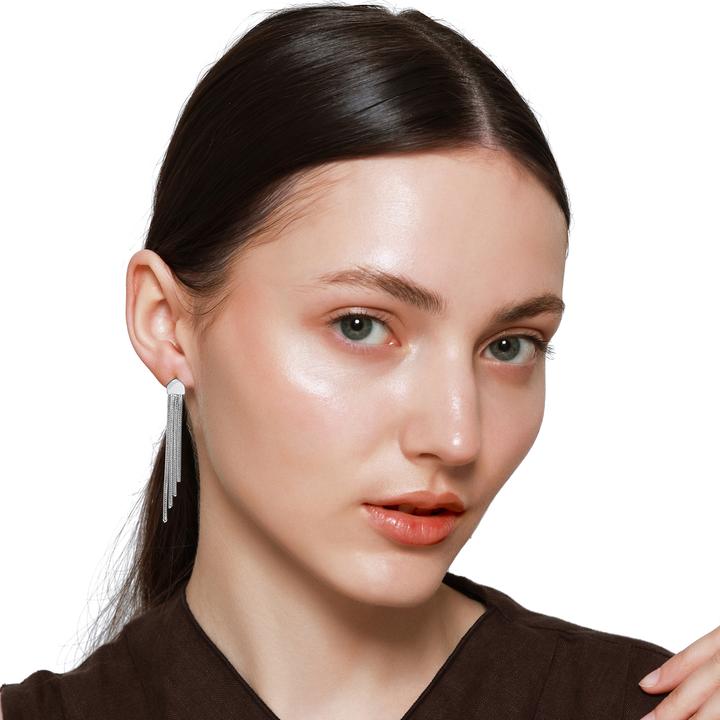 Actual product image Heideman Sabin silver coloured (100% stainless steel)