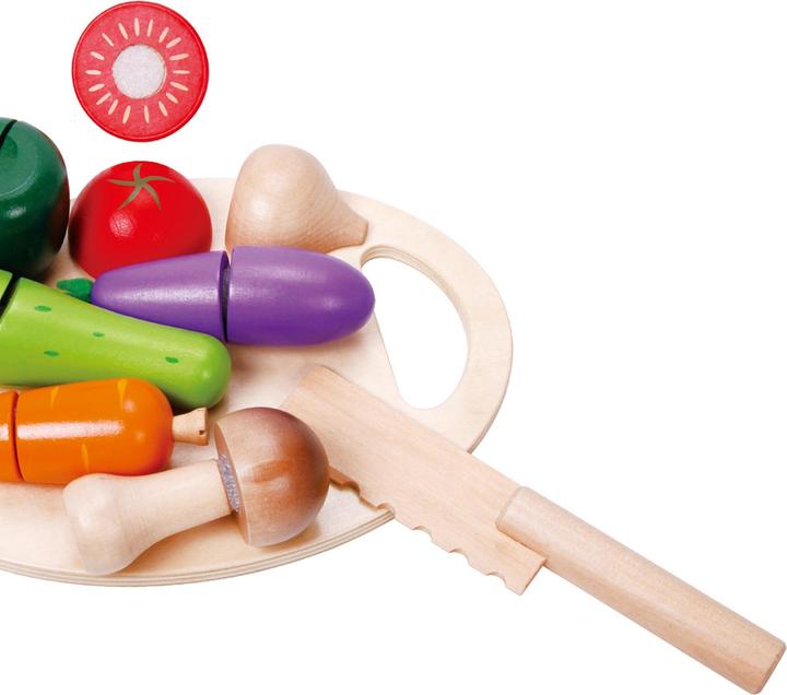 Actual product image Classic World Wooden vegetables