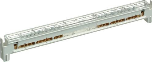 Actual product image Hager Wspornik z zaciskami PE/N Volta 13 zacisków (VZ521)