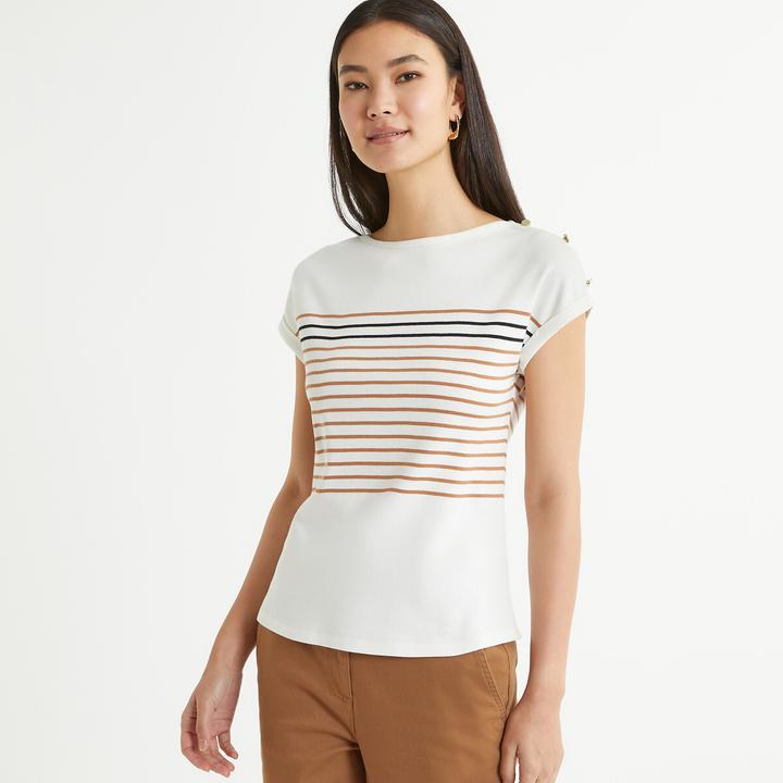 Produktbild Anne Weyburn Gestreiftes T-Shirt (32, 34)