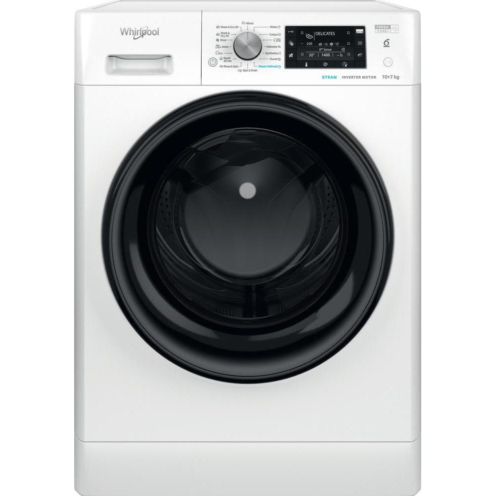 Thumbnail - Whirlpool FFWDD1076258B, Waschtrockner, Weiss