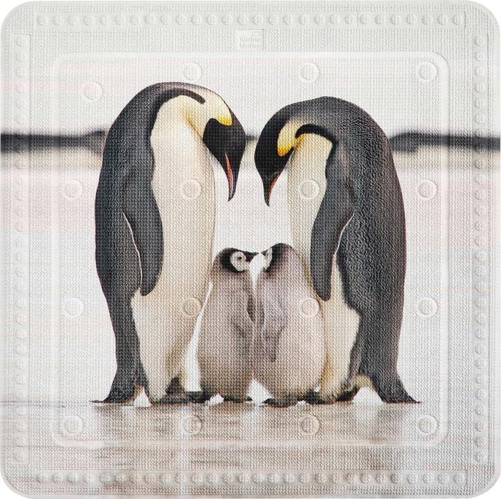 Kleine Wolke Bath Mat Jackson Penguin Black/White (53 x 53 cm)