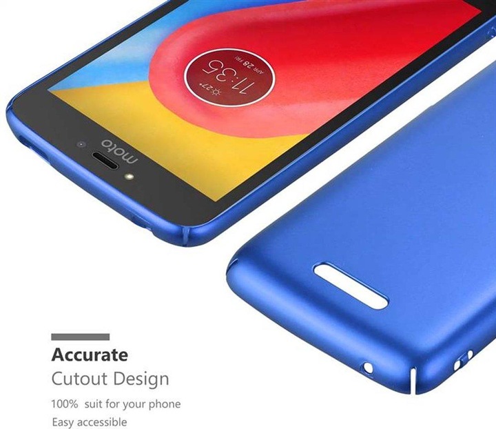 Produktbild Cadorabo Hard Cover Matt Metall Cover (Motorola Moto C Plus)