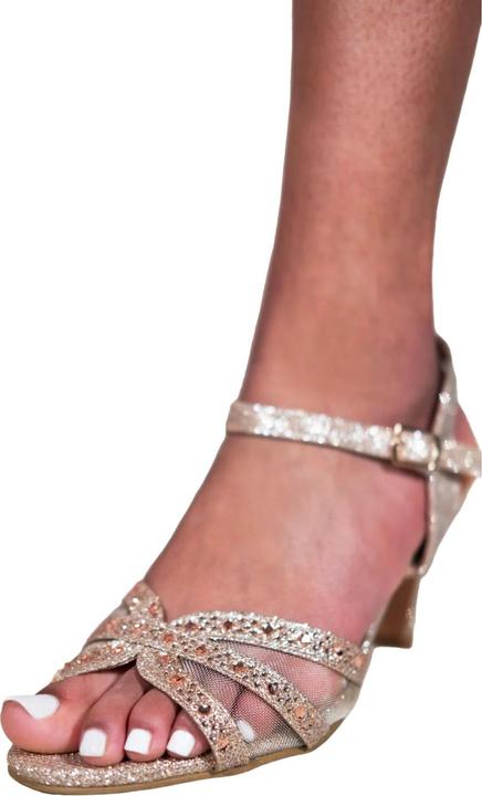 Produktbild Where's That From Schuhe Jillian Strassbesatz Netzmaterial (36)