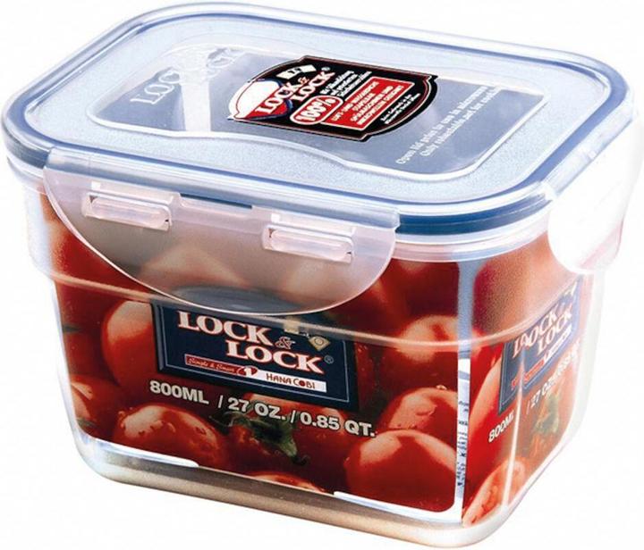 Produktbild Lock & Lock Vorratsdose aus Kunststoff in Farbe transparent, 14,5x11x9,4 cm, Inhalt 0,8 l (0.80 l)