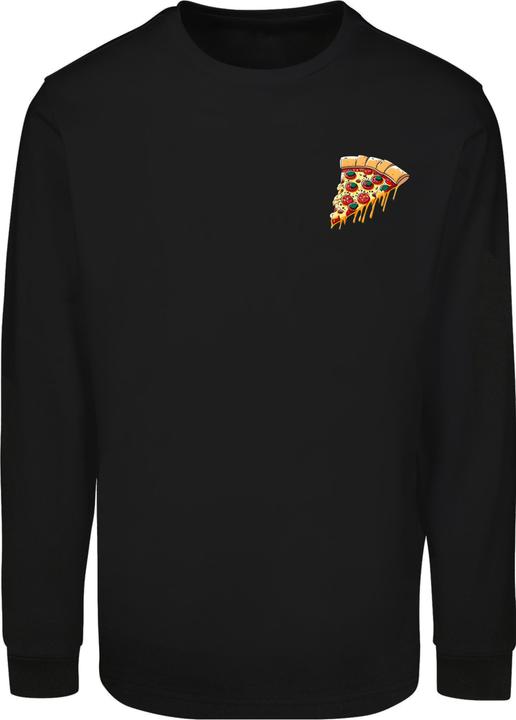 Produktbild Merchcode Pizza Comic Longsleeve With Cuffrib - 177309 (L)