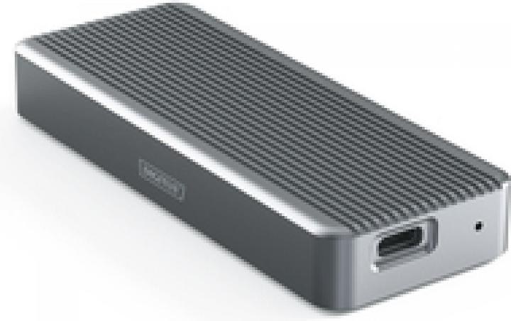 Actual product image Digitus USB M.2 hard disk enclosure, SSD, external, NVMe, 20Gbps, USB 3.2 Gen2x2, aluminum, incl. mounting (M.2 2230, M.2 2242, M.2 2260, M.2 2280)