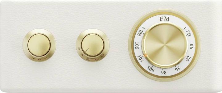 Image du produit Sangean RA-101 Radio à piles FM Bluetooth®, AUX rechargeable Ivory, Gold (FM, Bluetooth)