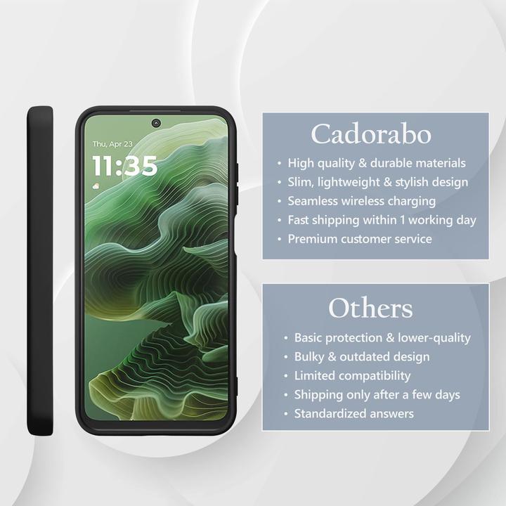 Image du produit Cadorabo Coque pour Motorola Moto G35 TPU Liquid Silicone Case (Motorola Moto G35)