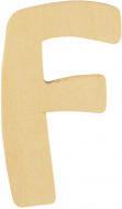 Produktbild Rayher Holz- Buchstabe F, FSC Mix Credit, 6cm ø