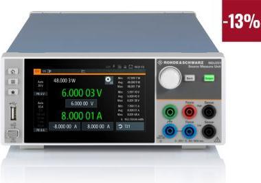 Actual product image Rohde & Schwarz NGU201 Two-quadrant source measure unit