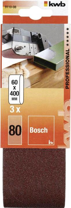 Image du produit kwb Bande abrasive (80)