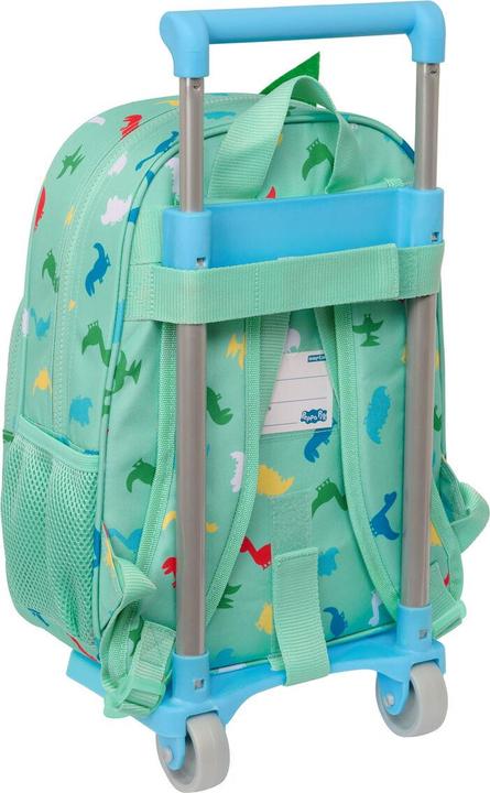 Immagine prodotto Peppa Pig Zaino scuola con ruote George Mint 26 x 34 x 11 cm