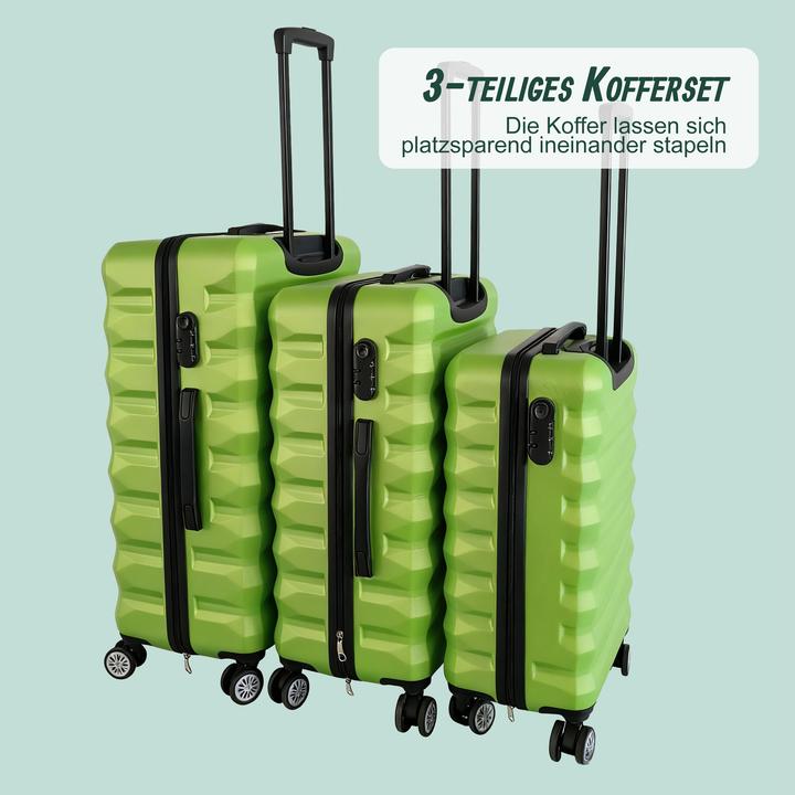 Image du produit Relaxdays Ensemble 3 valises (110 l)