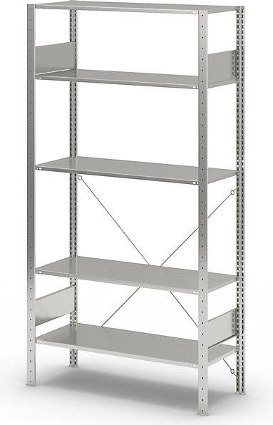 Actual product image eurokraft pro Boltless shelving, single row