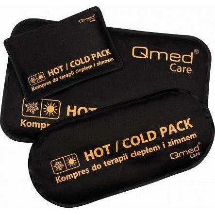 Qmed, Muskelsalbe + Kühlpad, Kompres ciepło - zimno 10x15 cm (150 ml)