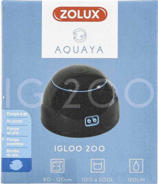 Actual product image Zolux AQUAYA Igloo 200 col.juoda (200 l, Cold water)