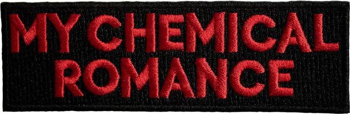 Immagine prodotto My Chemical Romance Tessuto Testo Logo Toppe da Stirare