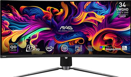 Produktbild MSI Gaming MAG 341CQP Monitor (3440 x 1440 Pixel, 34.18")