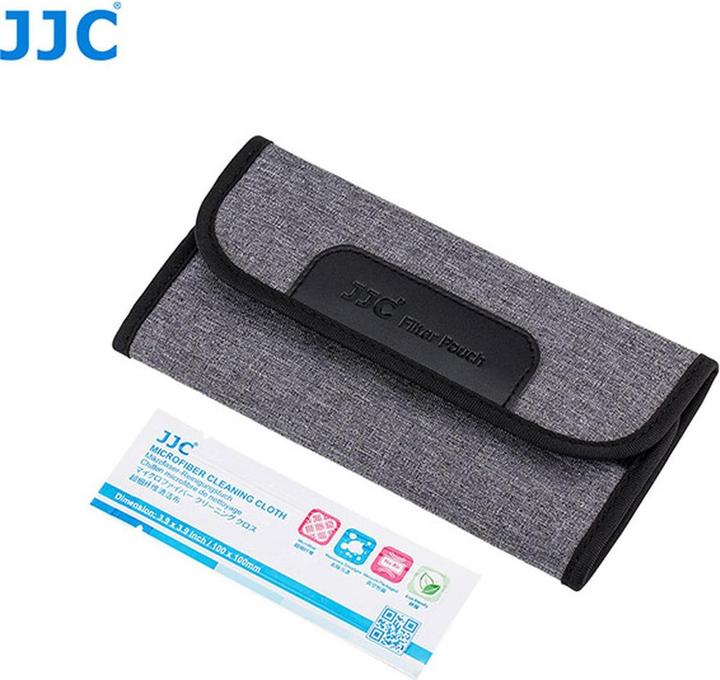 Produktbild JJC FP K4S Grey Filter Pouch holds 4 filters up to 58mm (58 mm)
