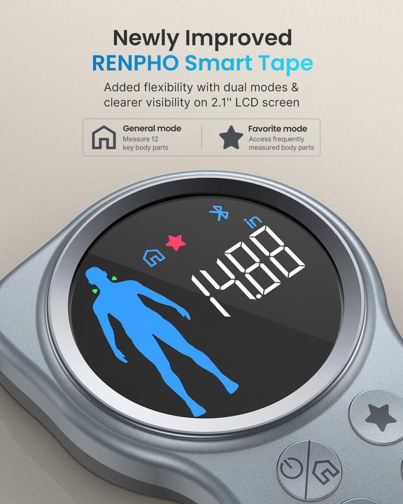 Image du produit Renpho Smart Tape Measure+ (mesure de ruban intelligent)
