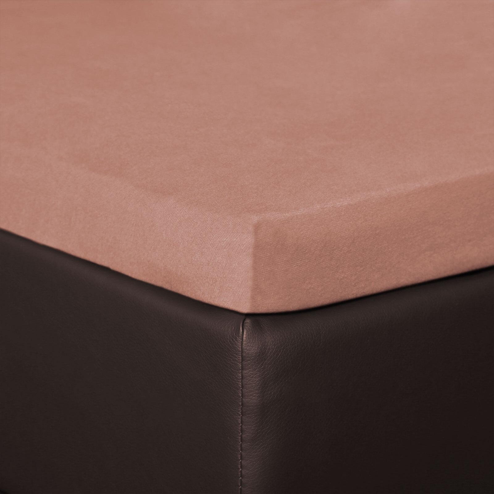 BettwarenShop, Fixleintuch, Topper Spannbetttuch (200x200 cm, 180x200 cm)