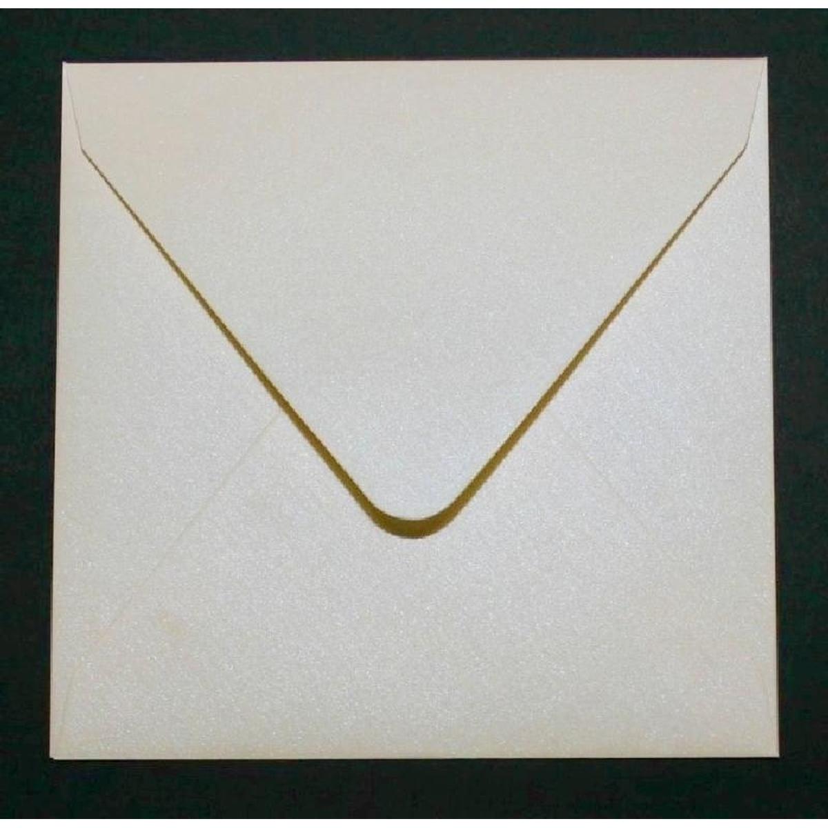 Thumbnail - Blanke, Briefumschlag, Briefumschläge 140x140mm 120g/qm gummiert VE=100 Stück glamour perle (100 x)