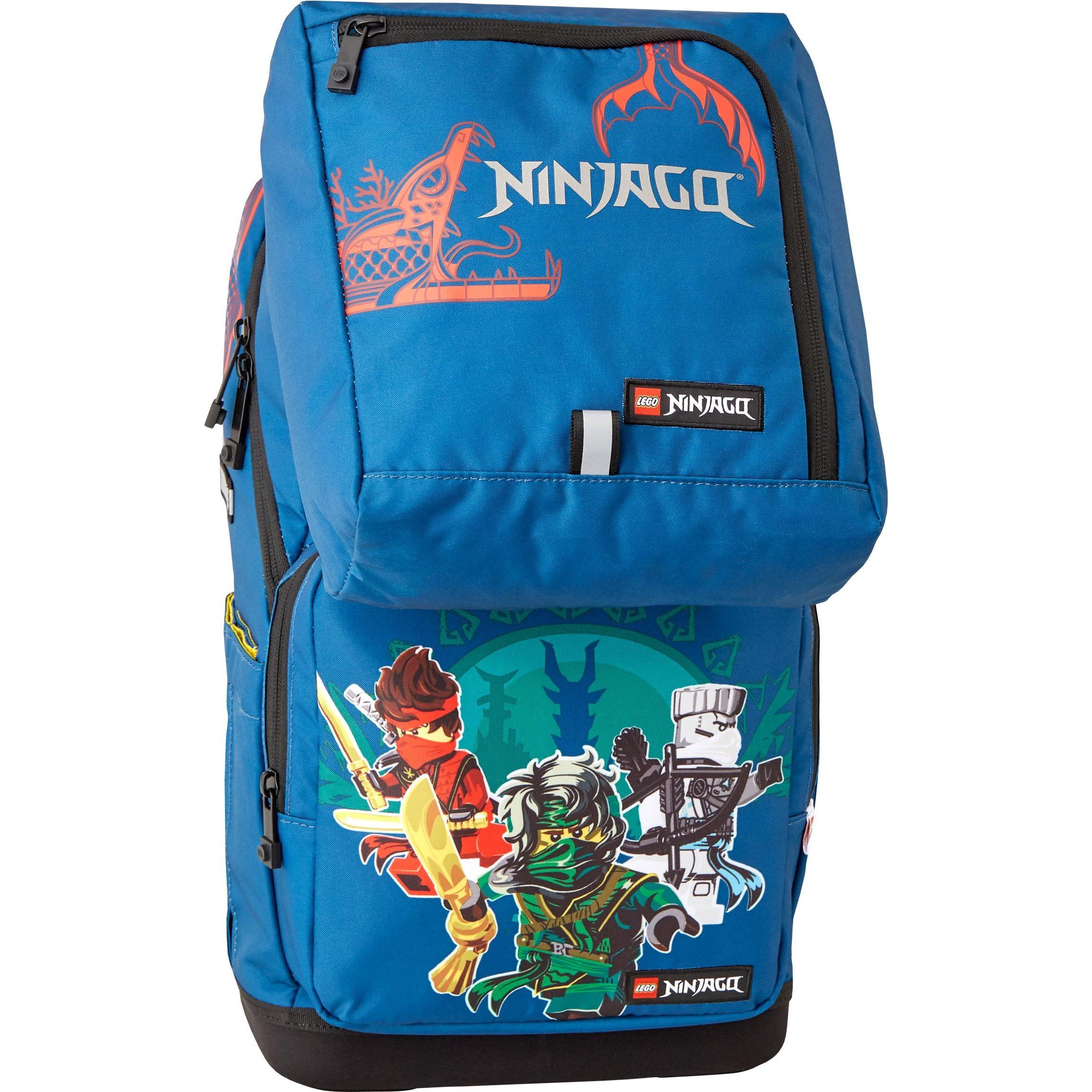 BBM LEGO - Optimo Starter School Bag - Ninjago Blue (20238-2303) (20238)