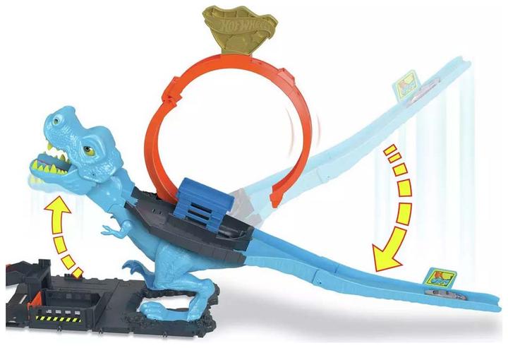 Immagine prodotto Hot Wheels HW City T-Rex abbattuto TVD