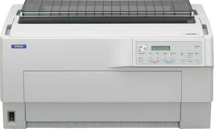 Actual product image Epson DFX-9000 9 dot matrix printer A3 USB PAR SER 240x144dpi 1550dps (Needle, Black and white)
