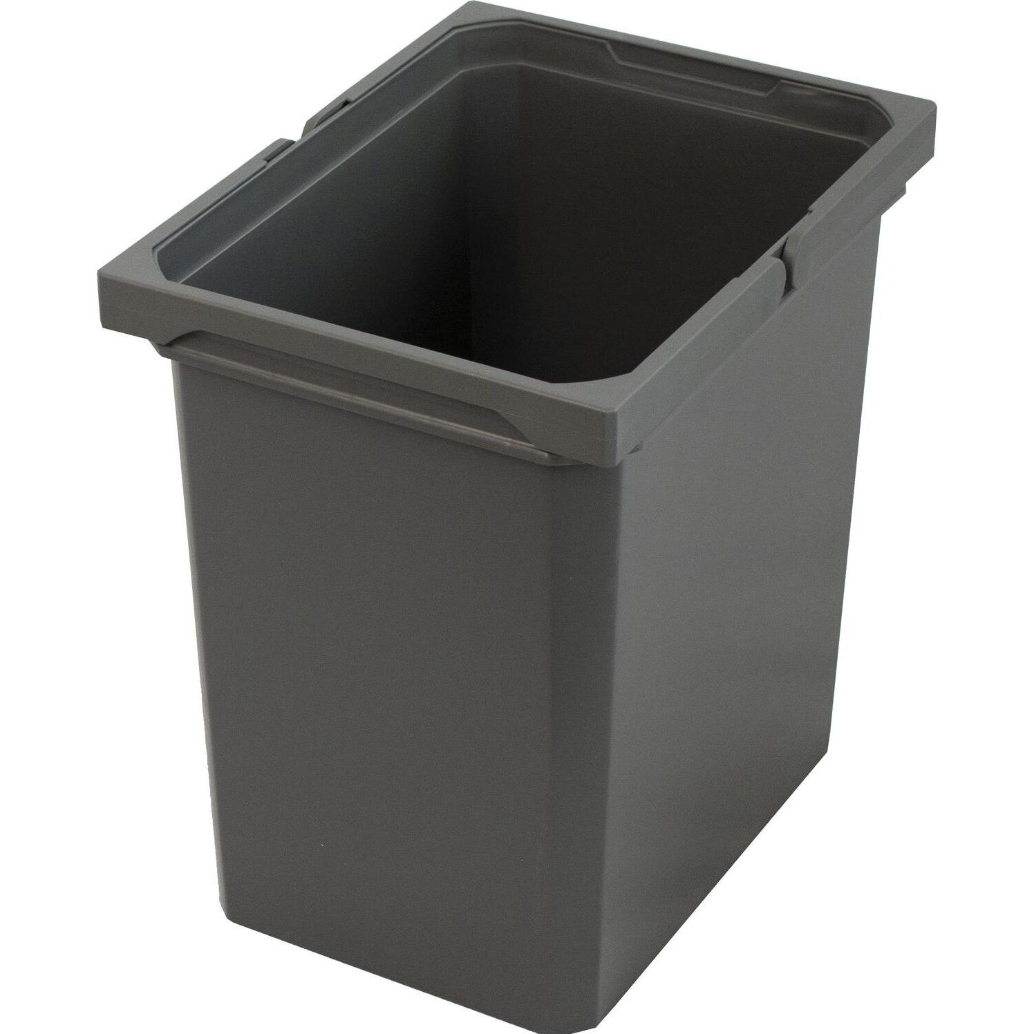 Vauth-Sagel VS ENVI Free Eimer 15,5 Liter Kunststoff lavagrau, Abfalleimer, Grau