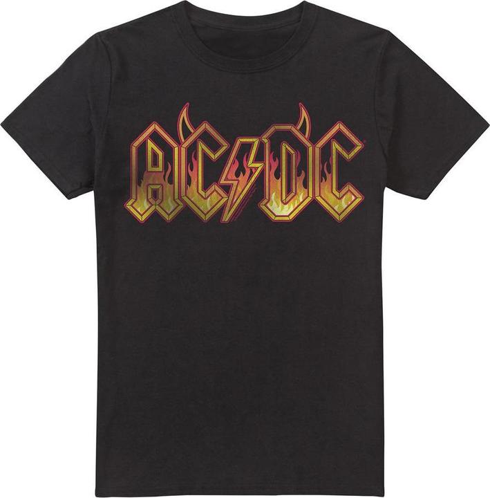 Immagine prodotto AC/DC Maglietta Logo Fuoco Uomo (M)