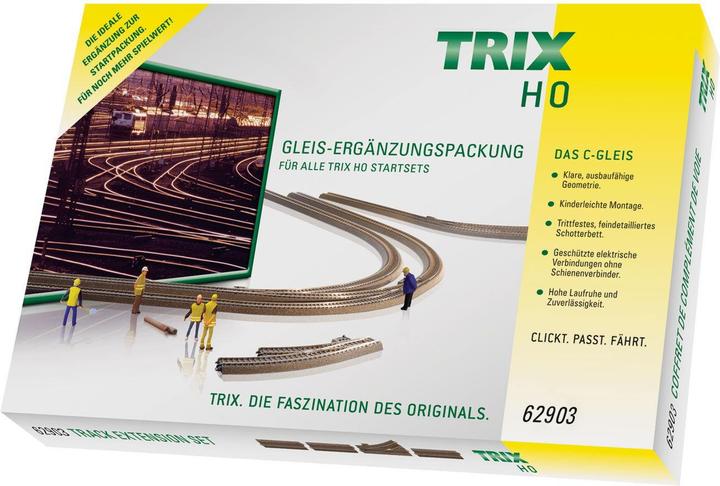 Image du produit Trix H0 Voie C T62903 Complément S (Piste H0)