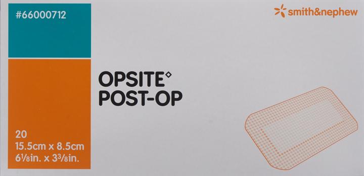 Produktbild Smith & nephew Wundpflaster Opsite Post-OP 15.5 x 8.5 cm 20 Stück (20 x)