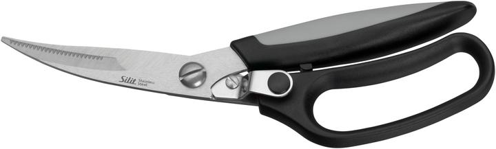 Silit Pollo Geflügelschere mit Integriertem Knochenbrecher 24cm Edelstahl für Rechts- und Linkshänder