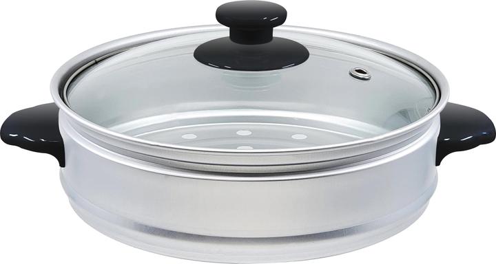 Image du produit Korona 58010 Cuiseur de riz Blanc, Noir Revêtement antiadhésif, avec fonction vapeur, avec gobelet gradué