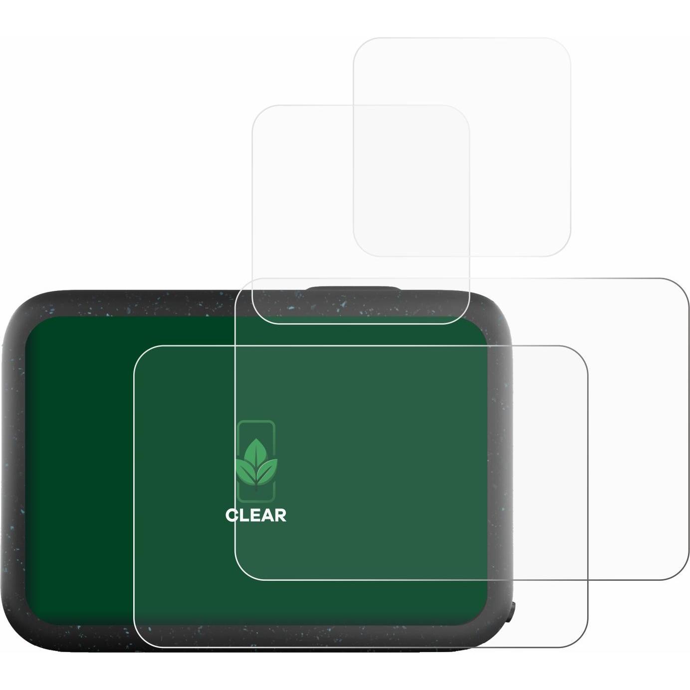 Thumbnail - ScreenLeaf Schutzfolie nachhaltiger Displayschutz Displayschutzfolie Folie Klar Transparent (Hero 12 Black), Action Cam ...