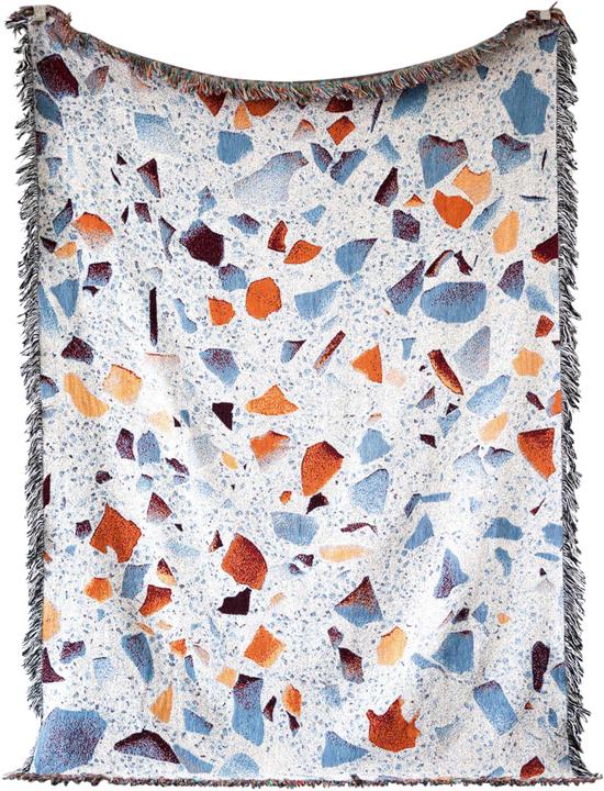 Sula Terrazzo White Decke (150 x 200 cm)