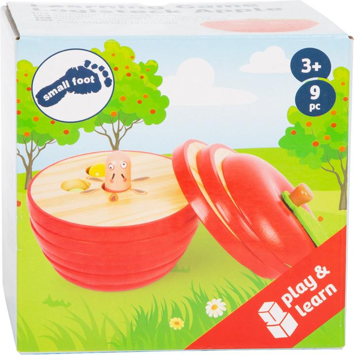 Actual product image small foot Educational game logisteck apple (German)