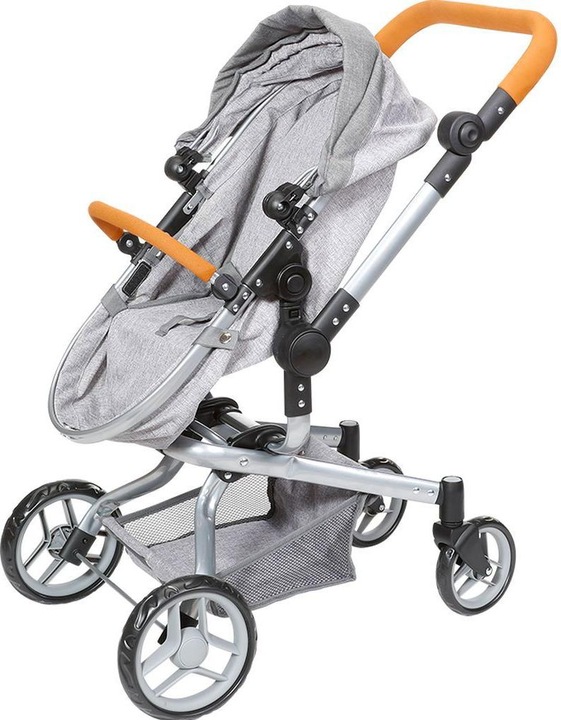 Immagine prodotto Knorrtoys Carrozzina per bambole Boonk - marrone pietra