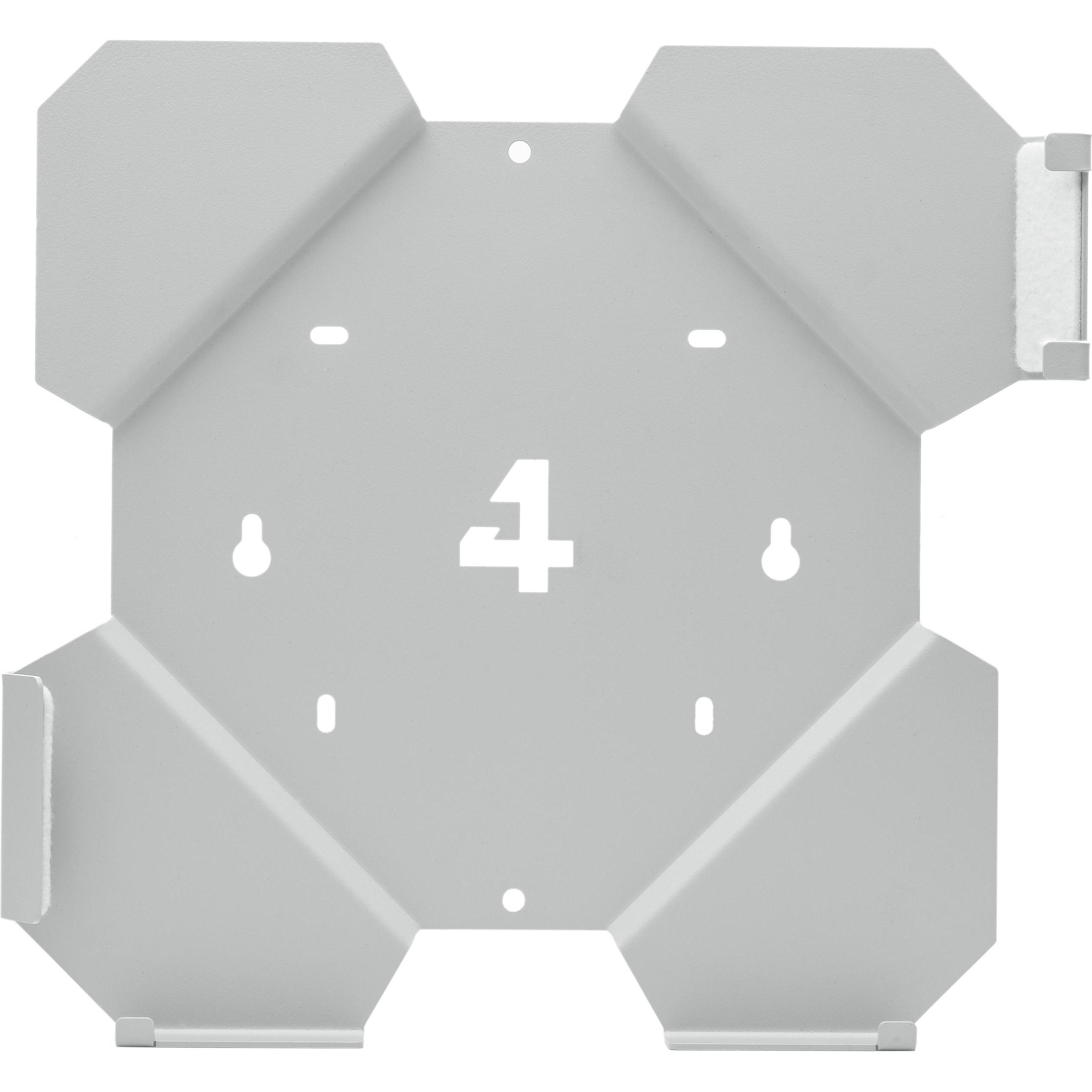 4Mount Supporto da parete per Ps4 Slim Bianco - Bundle (PS4), Accessori per controller gaming, Bianco