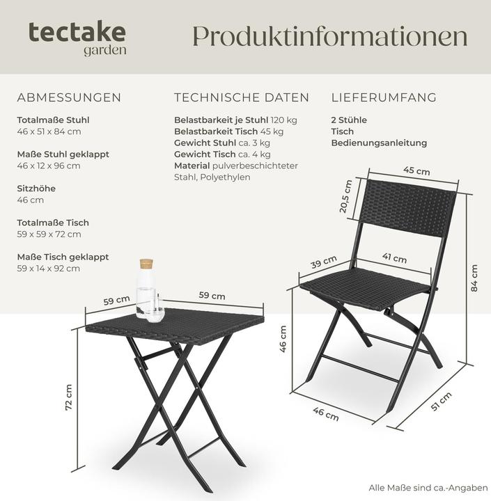 Image du produit tectake Trevi (59 cm)