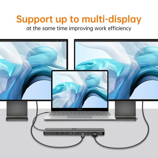 Actual product image Acer HP.DSCAB.015 (USB-C, 13 Ports)