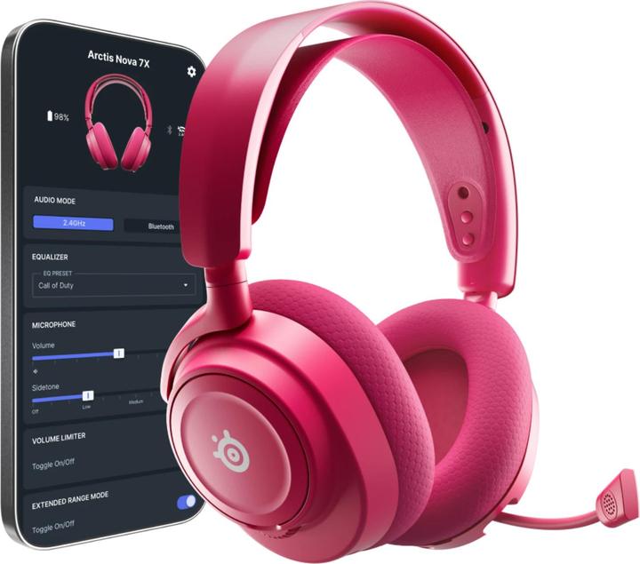 Actual product image SteelSeries Arctis Nova 7X Gen 2 (Wireless)