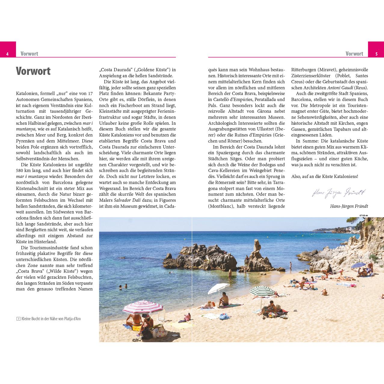 Thumbnail - Reiseführer Kataloniens Küste, Ratgeber von Hans-Jürgen Fründt
